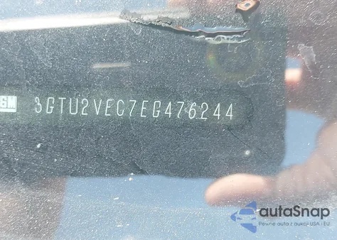 2014 GMC Sierra 1500 Slt из США, поврежденный, VIN 3GTU2VEC7EG476244